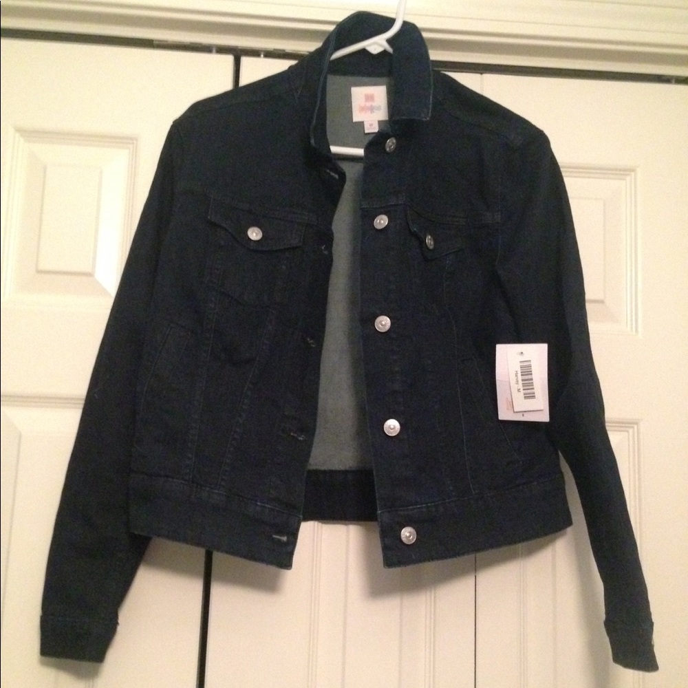 New Lularoe medium solid denim harvey